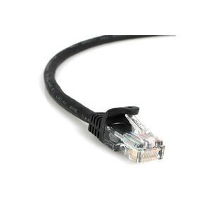 [C5eP-R-BK-120] Cat5e Indoor Patch Cable - Black 10'