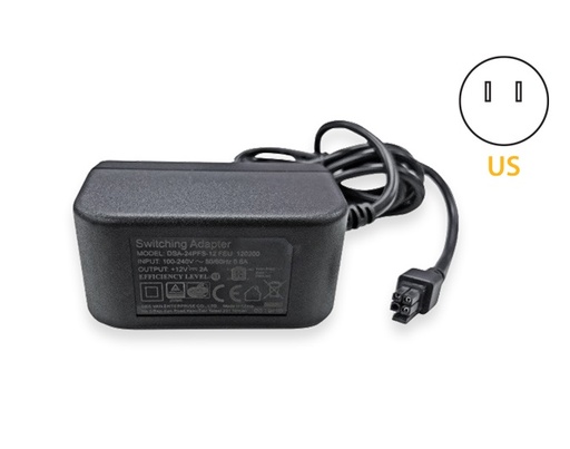 [PEP-ACW-632-US] Power Supply with 10ft Cable for MAX Transit Mini or BR1 Classic (HW3)