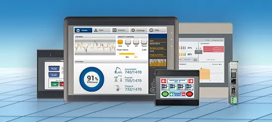 Maple Systems industrial touchscreen
