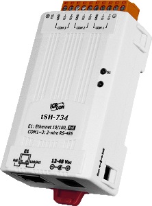 Serial Port Sharing Device with 1 RS-485 port and 2 (3-wire) RS-232 ports