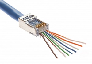 EZ RJ45 Shielded CAT 5/6 Connectors