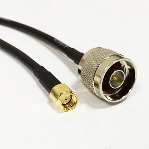 RF Cable - N Male to SMA Male (Reverse Polarity) - 6 ft