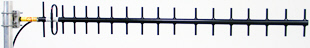 [PRO890-16-40F02N4] Wavelink 16 dBi Yagi Antenna, 2' Cable N-Female (890-960 MHz)