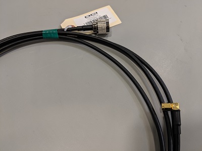 RF Cable - LMR-195 - N Male to SMA Male Right Angle - 5 ft