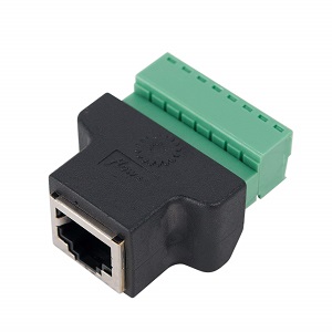 RJ45 Socket to Terminal Block