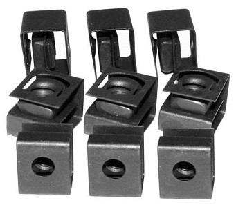 Rack 10/32 Clip Nut for round (punched) holes