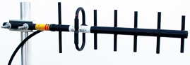 Wavelink 12 dBi Yagi Antenna with 2' Cable, N-Female Connector (890-960 MHz)