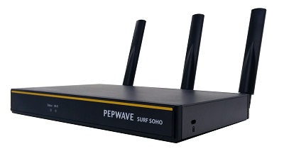 Pepwave Surf SOHO MK3 Router - Dual-Band 11ac Wi-Fi