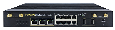 [PEP-MAX-HD4-MBX-LTEA-R-T] Peplink HD4 MBX - Upgradable Quad Cellular LTE-A Router (FirstNet USA)