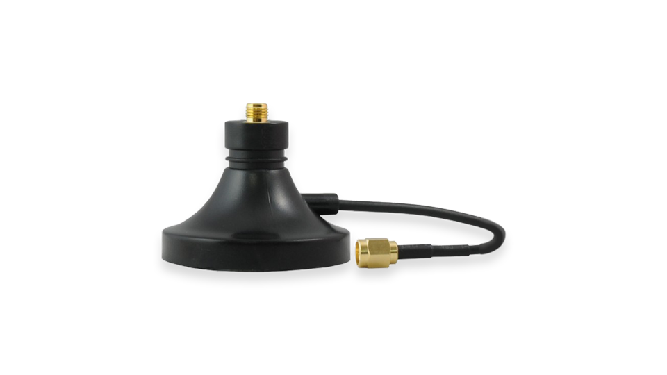 Magnetic Antenna Base 1.5M cord, SMA-M to SMA-F