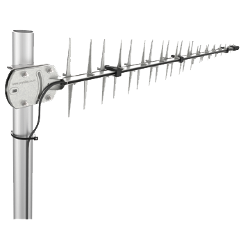 High Gain 11 dBi Log Periodic Dipole Array Cellular LTE - N-F Connector