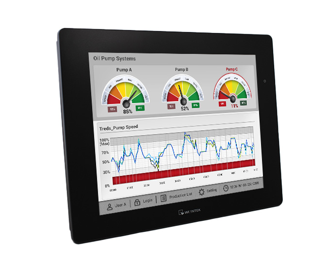 cMT2128X 12.1" Advanced HMI with Dual-Ethernet Touchscreen