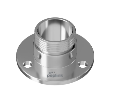 Peplink Maritime 1.25" Stainless Steel Antenna Deck Mount PEP-ACW-653A (holes for Antenna Max)