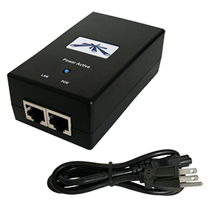 [UB-POE-48-0.5A] 48 Volt Gigabit POE 0.5A US power cord