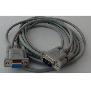 [S-D9F-D9M-72] DB9 F to DB9 M Straight Through Cable 6'