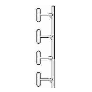 [PROEX403-10-H-0-N1] Wavelink 10 dBi Folded Dipole Array (4 elements 1/2 Wave) with 5' Cable, N-Male Connector (403-470 MHz) 