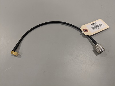 [L1-NM-SMRA-12] RF Cable N male to SMA male R/A - 1ft LMR-195