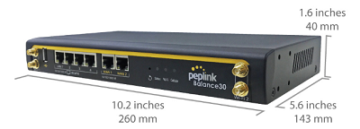 [PEP-BPL-031-LTEA] Peplink Balance 30 Pro Dual WAN LTEA Router