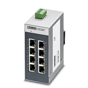 [PH-SFNB-8TX] Phoenix 8 Port Unmanaged DIN Mount Switch