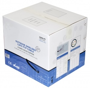 [CAT6-Shielded-Bulk] CAT6 Shielded Outdoor Rated Cable