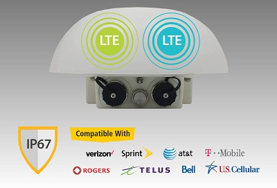 HD2 Dome - IP67 Dual Cellular Router - FirstNet | www.dcitech.com