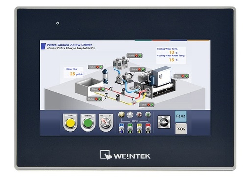 [cMT3072XH2] cMT3072XH2 7" Smart HMI, 2 Ethernet Ports, 1 USB Port, 2 Serial Ports, CANBus