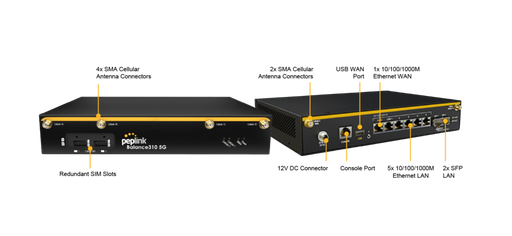 [PEP-BPL-310-5GH-R-T-PRM] Peplink Balance 310 5G High-Performance Router