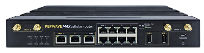 [PEP-MAX-HD4-MBX-5GH-T] Peplink HD4 MBX 5G - Upgradable Quad Cellular 5G Router