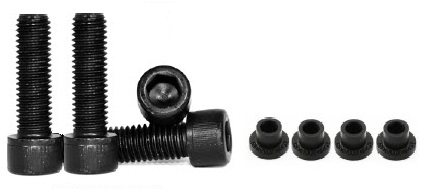 [RAP-WASHS2-MSF-M4] Shoulder Washer and Bolt Set for VESA Mount