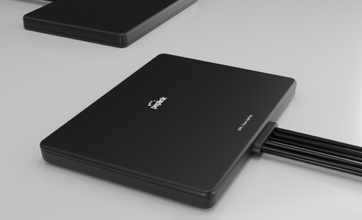 [PEP-ANT-SLM-40G-S-B-6] Peplink Slim 40G Panel Antenna 617 Mhz to 6 GHz - 4 Cellular plus GPS