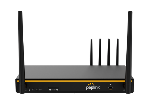 [PEP-B-ONE-5GN-T-PRM] Peplink B-One Dual WAN 1 Gbps Router with WiFi 6 and 5G Cellular
