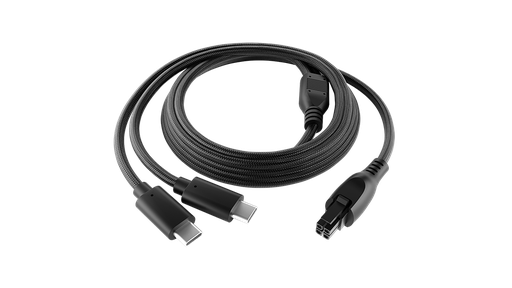 [PEP-ACW-791] Peplink 4-pin to Dual USB-C Power Cable