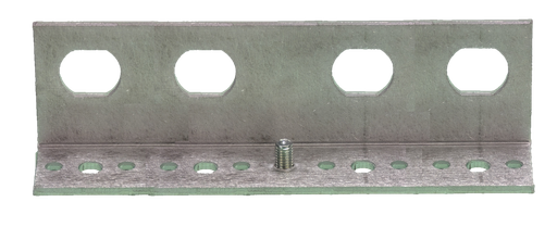 [RT-PB-RA-D4] Polyphaser Angle Bracket - 4 hole - Single Stud
